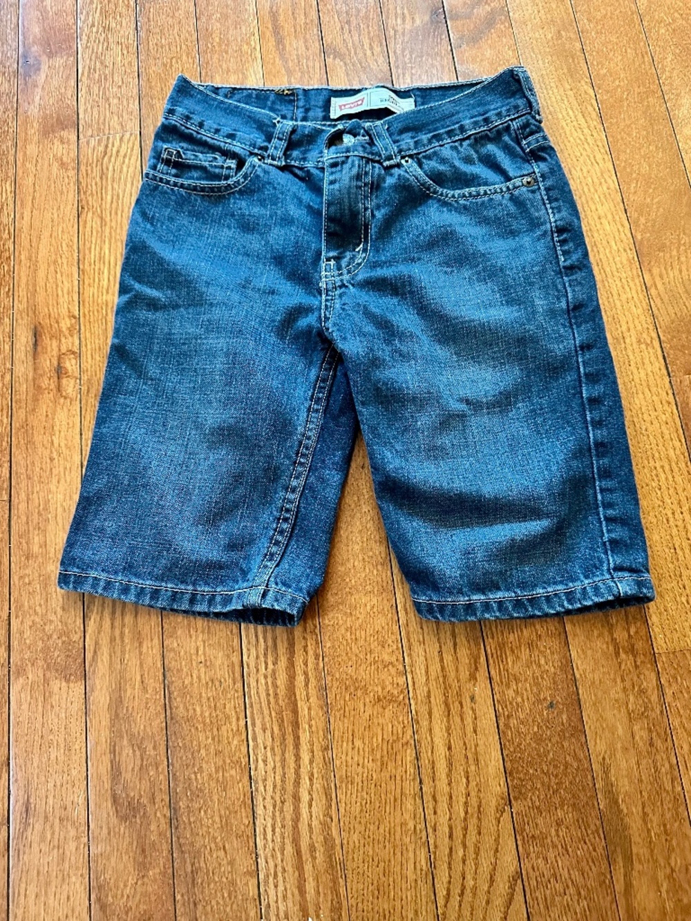 Levi’s Boys Denim Shorts | Classic Blue Jean Shorts | Size 8